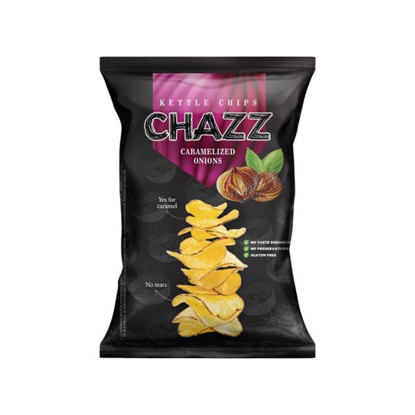 Chazz Kettle Chips Caramelized Onions